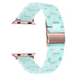 Correa de reloj de resina de 3 cuentas para Apple Watch (45 mm) 