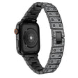 Correa de reloj con decoración de pedrería para Apple Watch (45 mm) 