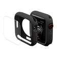 ENKAY Funda de TPU con protector de pantalla para Apple Watch (45 mm) 
