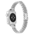 Correa de reloj con decoración de pedrería para Apple Watch (45 mm) 