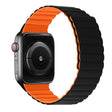 Correa de reloj de silicona de doble color para Apple Watch (45 mm) 