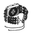 Apple Watch (45 mm) elegante correa de reloj de perlas de ágata 