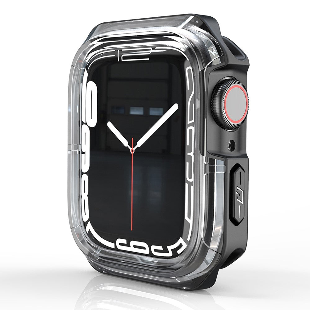 Blå Apple Watch Series 7 45mm Silikone Cover#serie_1