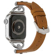 Apple Watch (45 mm) correa de reloj de cuero PU texturizado 