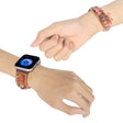Apple Watch (45 mm) correa de reloj de moda con cuentas de ágata 