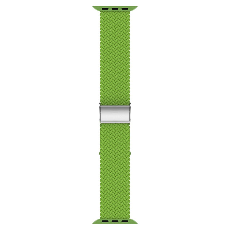 Holdbart Apple Watch Series 7 45mm Stof Urrem - Grøn#serie_22