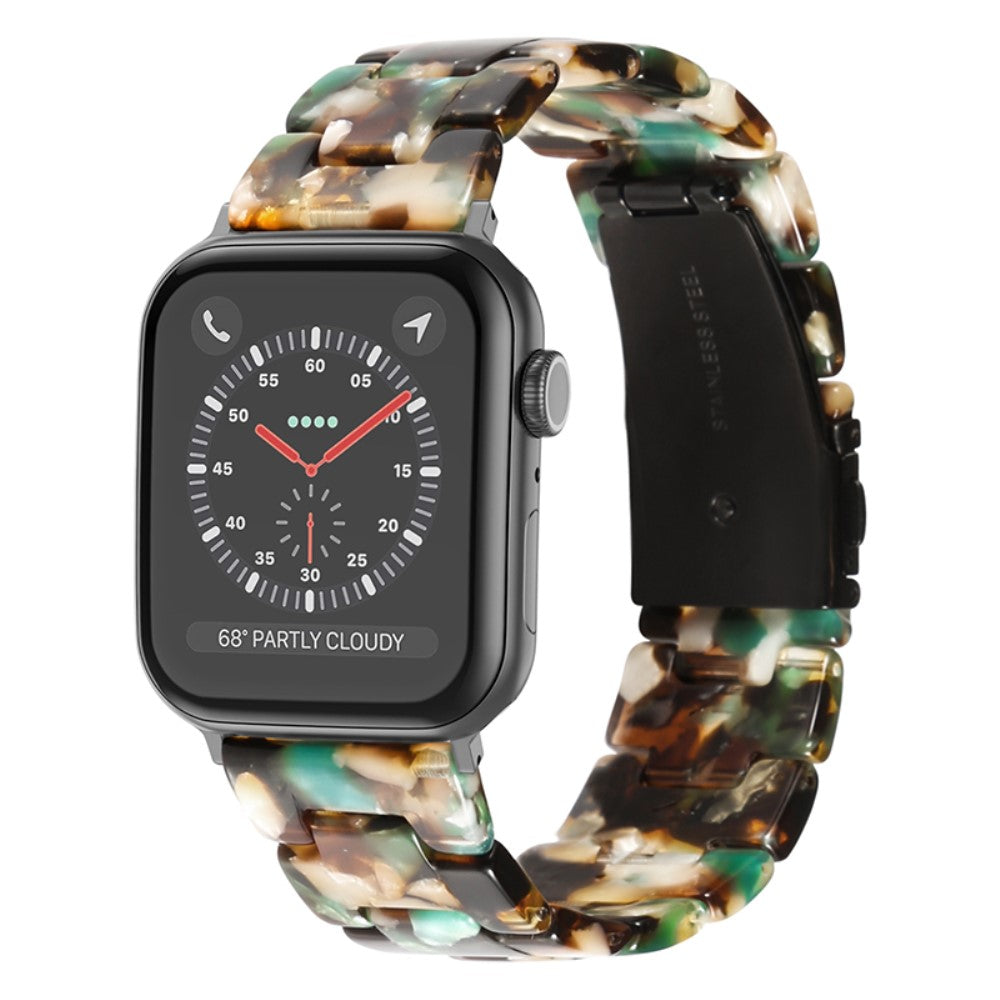 Mega komfortabel Apple Watch Series 7 45mm  Urrem - Flerfarvet#serie_12