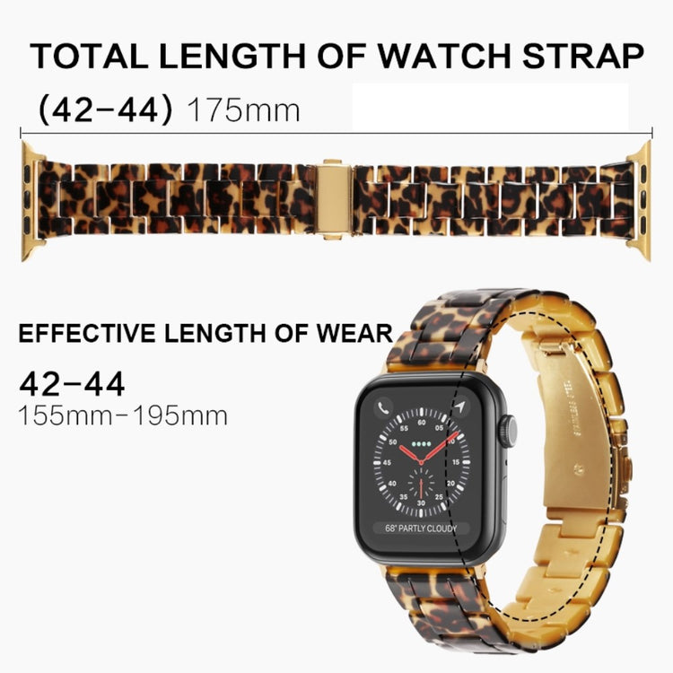 Mega komfortabel Apple Watch Series 7 45mm  Urrem - Flerfarvet#serie_12