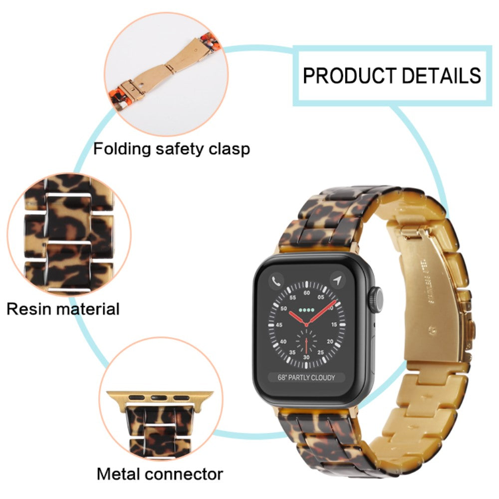Mega komfortabel Apple Watch Series 7 45mm  Urrem - Flerfarvet#serie_15