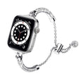 Apple Watch (45 mm) elegante correa de reloj con diamantes de imitación 