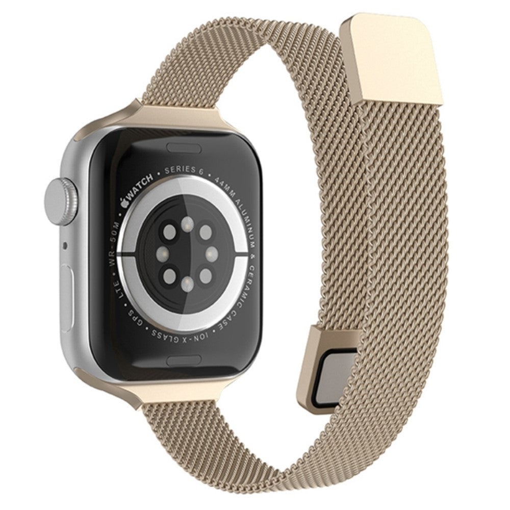 Meget godt Apple Watch Series 7 45mm Metal Rem - Guld#serie_8