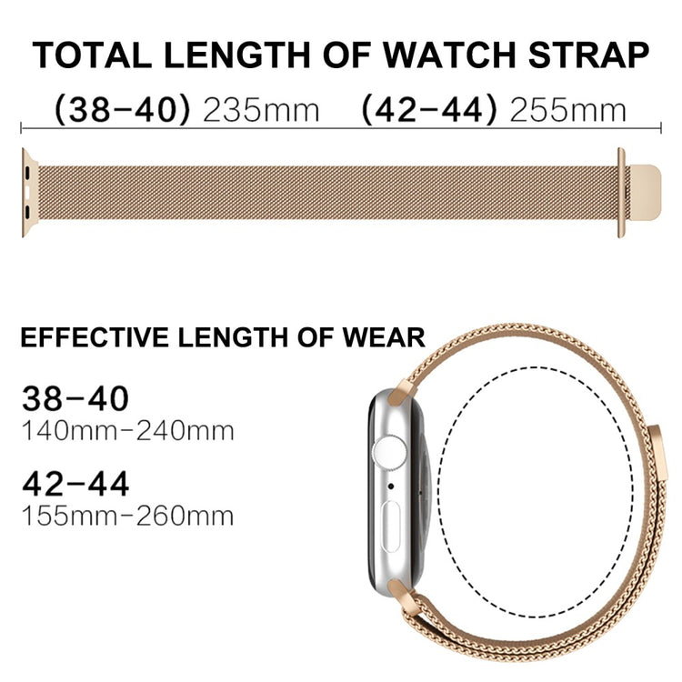 Helt vildt smuk Apple Watch Series 7 45mm Metal Urrem - Flerfarvet#serie_2