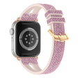Correa de reloj de silicona con motivo de purpurina para Apple Watch Series 8 (45 mm) 