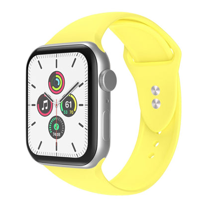 Helt vildt fantastisk Universal Apple Silikone Urrem - Gul#serie_15