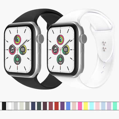 Helt vildt fantastisk Universal Apple Silikone Urrem - Hvid#serie_4