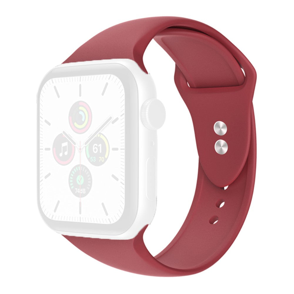 Elegant Universal Apple Silikone Rem - Rød#serie_9