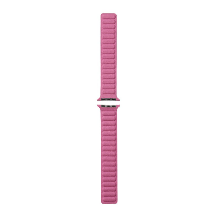 Rigtigt rart Universal Apple Ægte læder Urrem - Pink#serie_10