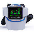 Base de carga de silicona estilo panda para Apple Watch (45 mm) / (41 mm) 