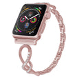 Apple Watch Series 8 (45 mm) / Correa de muñeca con decoración de pedrería Watch Ultra 