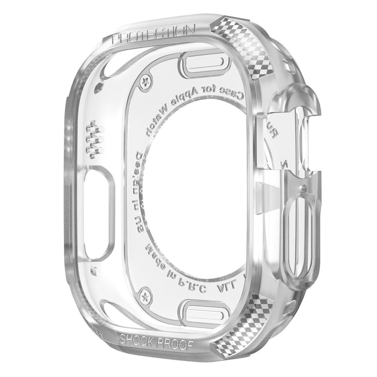 Apple Watch Ultra  Silikone Bumper  - Gennemsigtig#serie_3