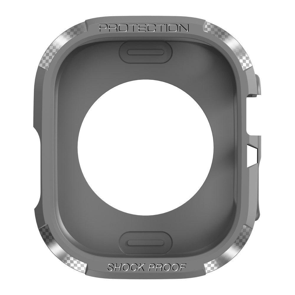 Apple Watch Ultra  Silikone Bumper  - Sølv#serie_4