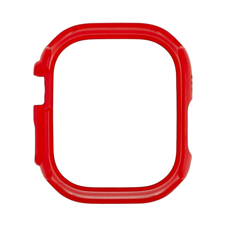 Super Flot Apple Watch Ultra Plastik Cover - Rød#serie_6