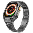 Correa metálica de 5 cuentas con funda para Apple Watch Series 8 (41 mm) 