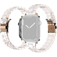 Apple Watch Series 8 (41 mm) correa de reloj acrílica de triple cuenta 