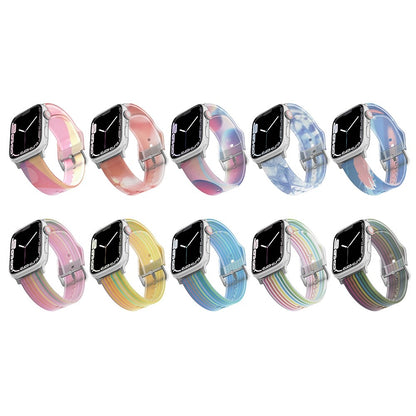 Super sejt Universal Apple Silikone Rem - Pink#serie_2