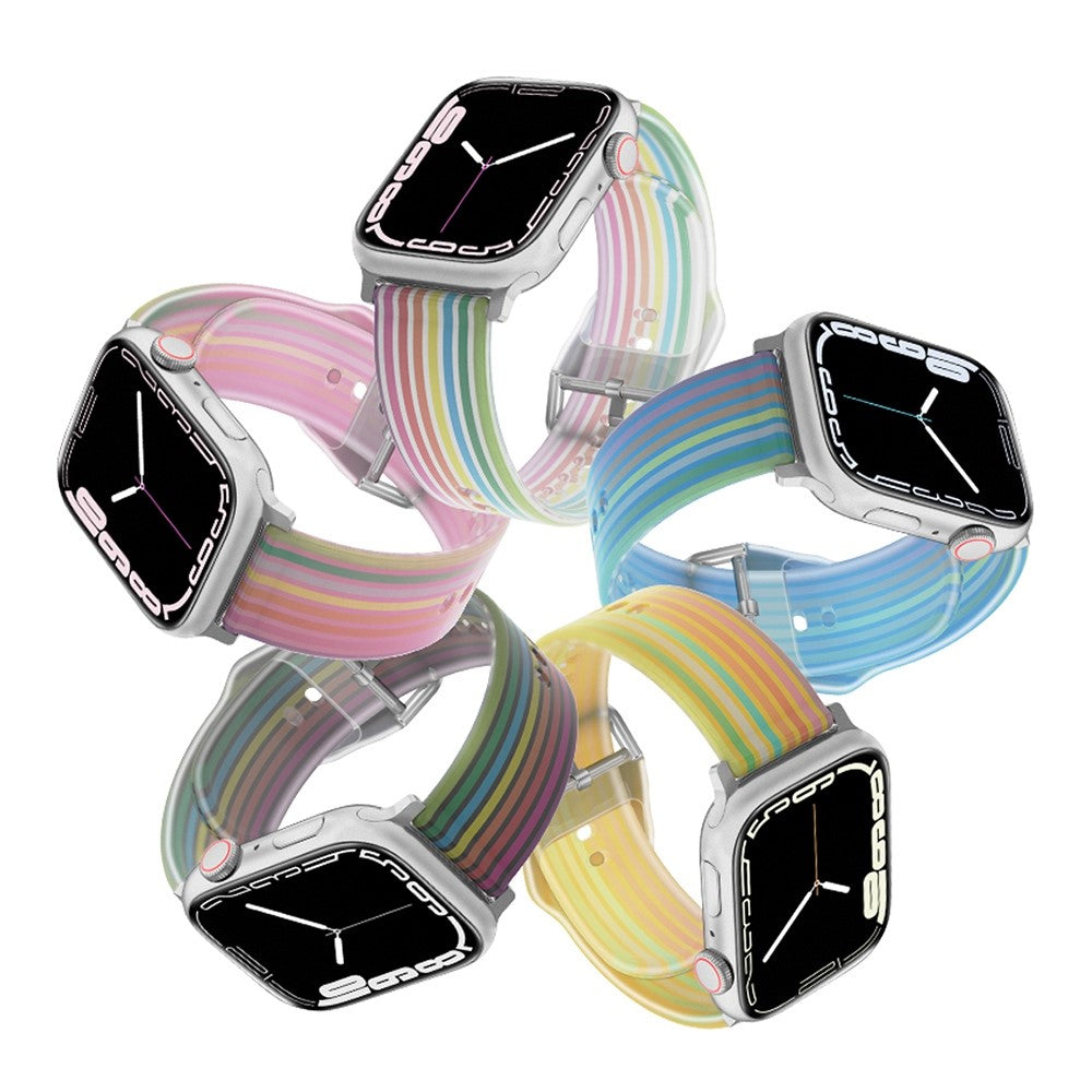 Super sejt Universal Apple Silikone Rem - Pink#serie_3