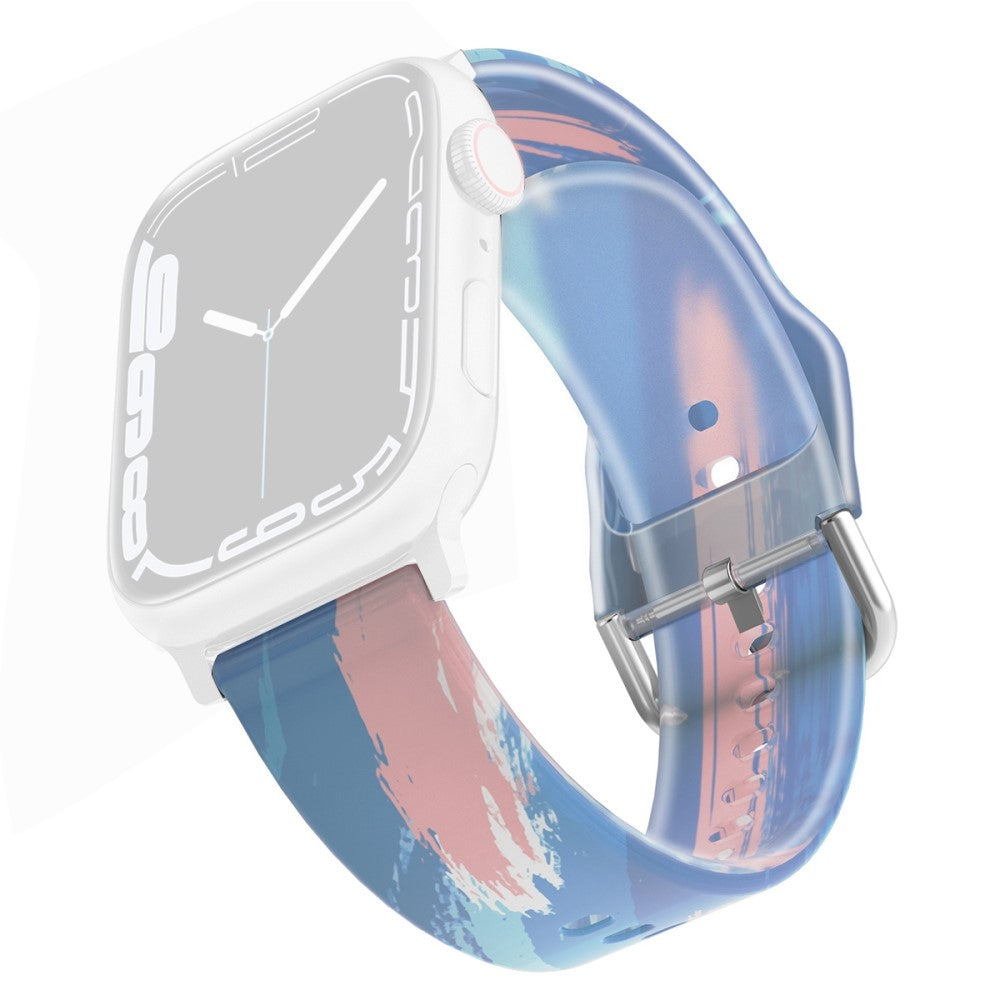 Vildt holdbart Universal Apple Silikone Rem - Blå#serie_8