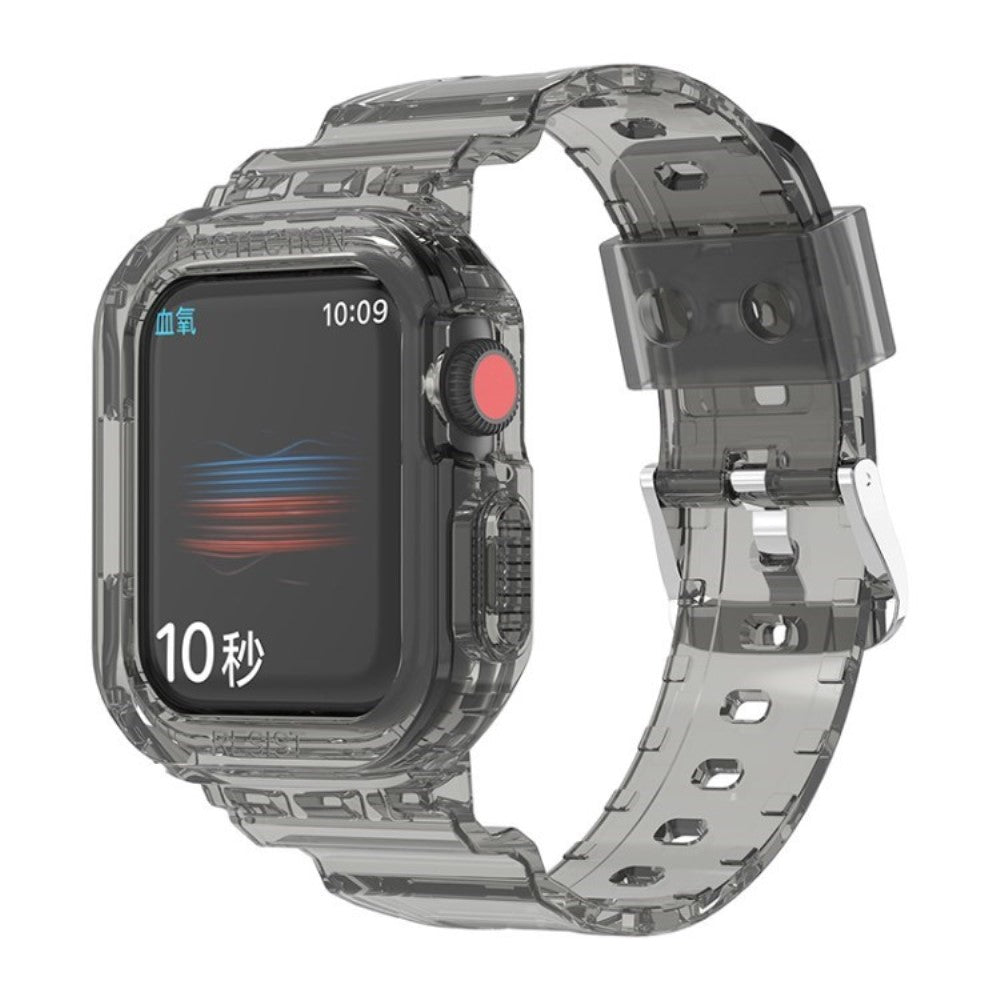 Smuk Universal Apple Silikone Rem - Sølv#serie_7