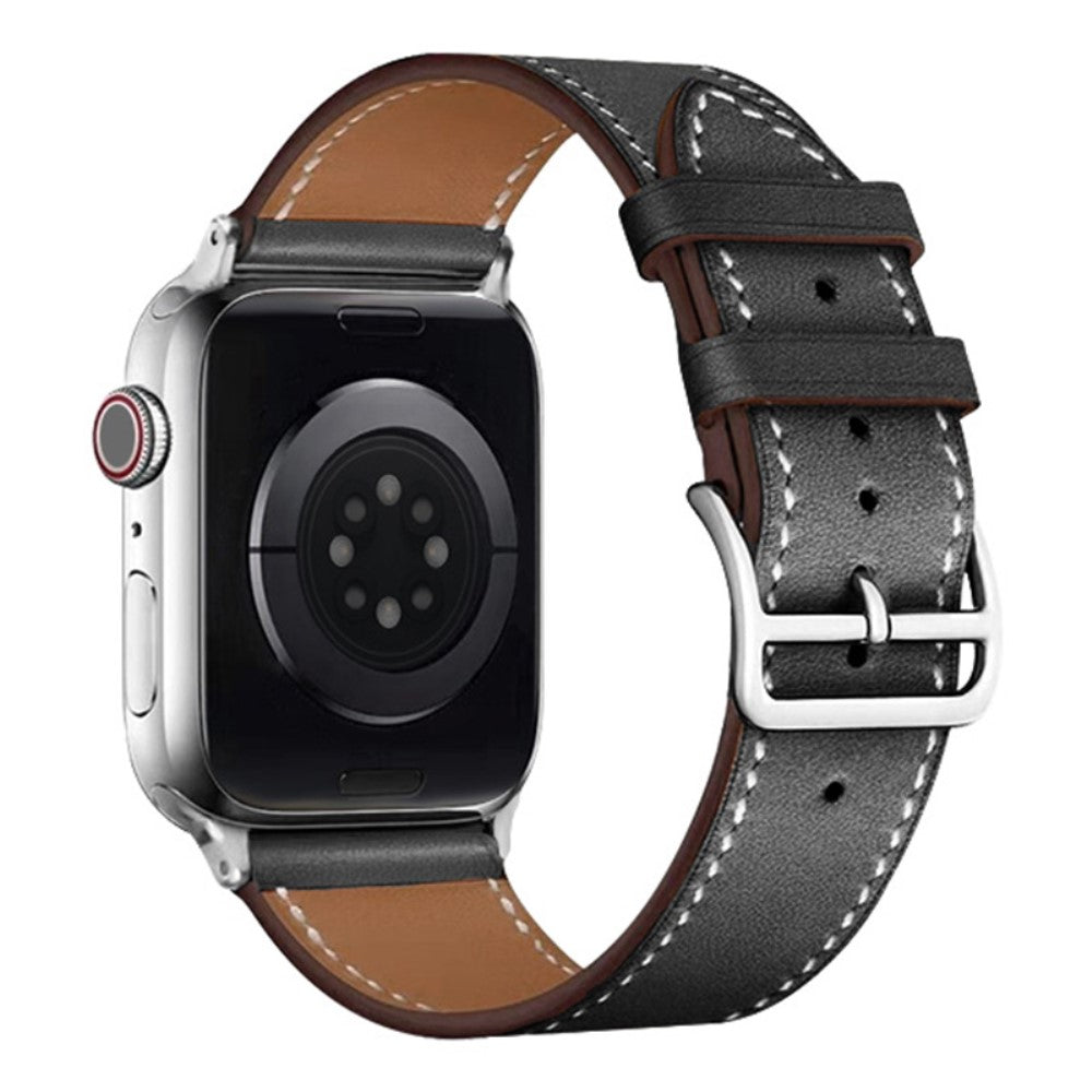 Helt vildt elegant Universal Apple Kunstlæder Rem - Sort#serie_1