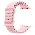 Correa de reloj de silicona Apple Watch Series 8 (41 mm) estilo banda oceánica 