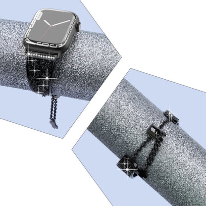 Helt vildt fantastisk Universal Apple Metal Rem - Sort#serie_1
