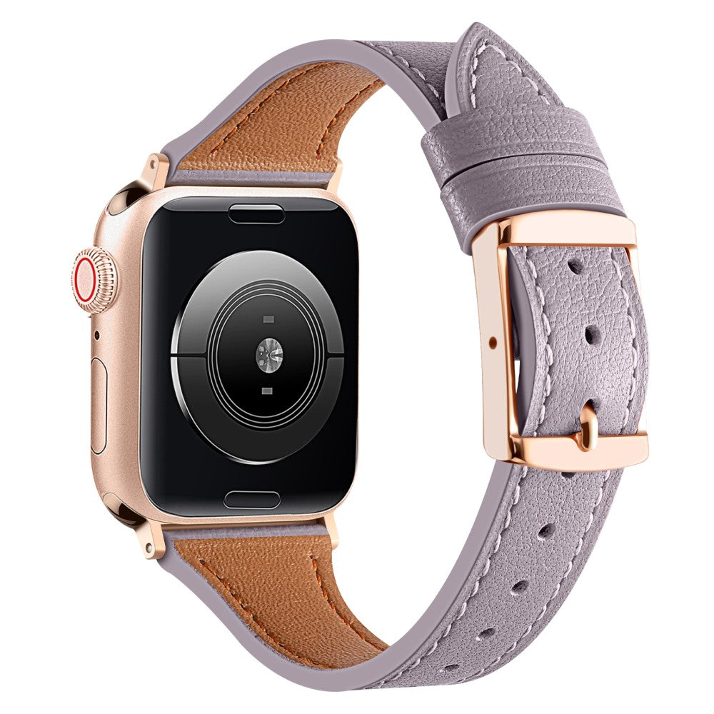 Smuk Universal Apple Ægte læder Rem - Lilla#serie_1