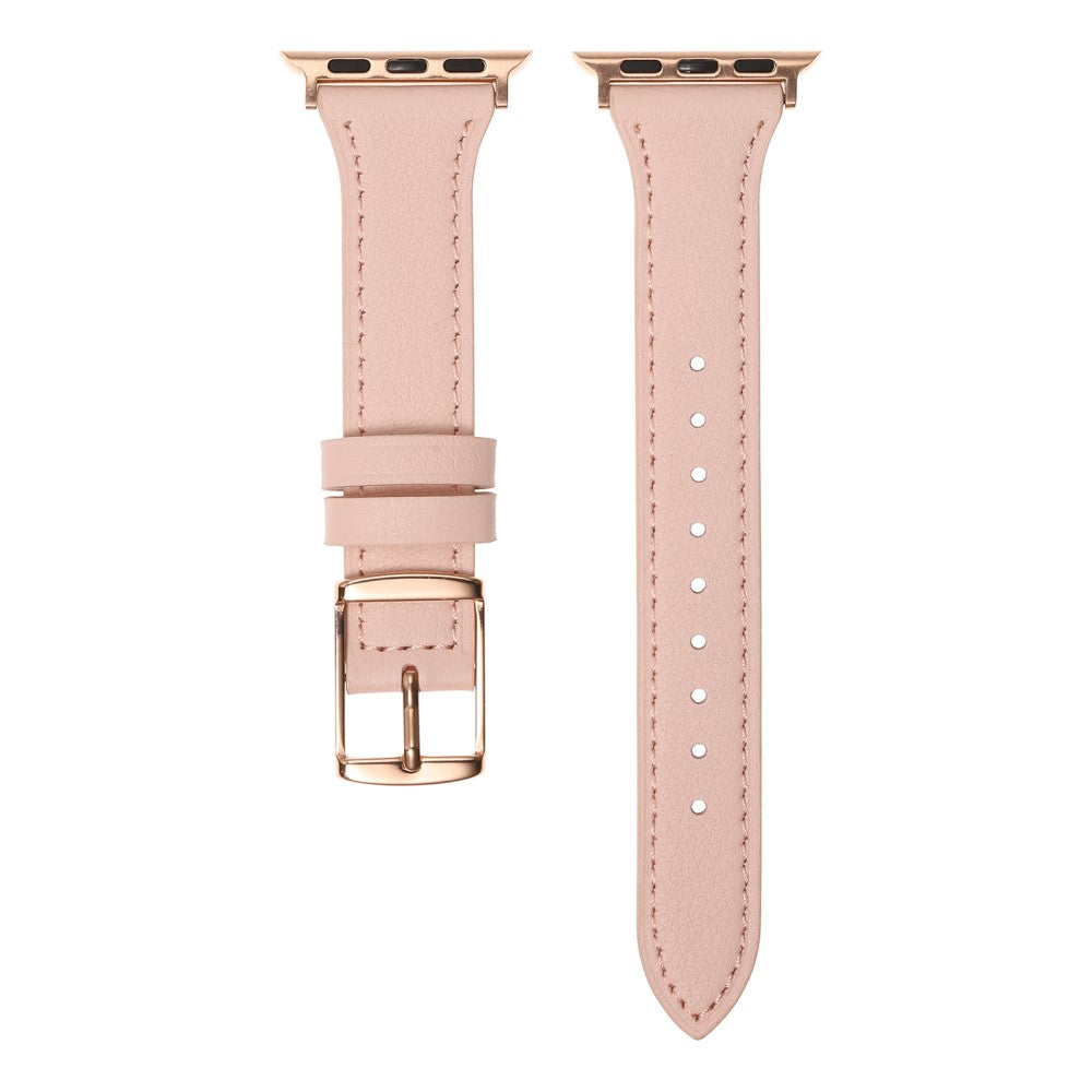 Smuk Universal Apple Ægte læder Rem - Pink#serie_6