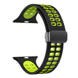 Correa de silicona de doble color para Apple Watch Series 8 (41 mm) 