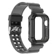 Apple Watch Series 8 (45 mm) correa de reloj de silicona transparente con funda 