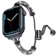 Apple Watch Series 8 (45 mm) / Reloj Correa de reloj de pedrería de moda Ultra 