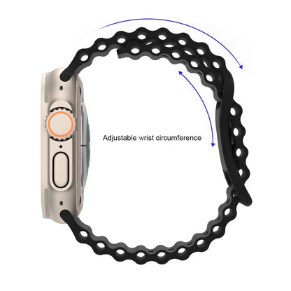 Mega holdbart Universal Apple Silikone Rem - Orange#serie_4