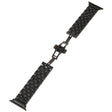 Apple Watch Series 8 (45 mm) / Watch Ultra Correa de reloj de acero inoxidable de 5 cuentas 