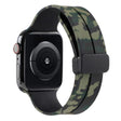Apple Watch Series 8 (45 mm) / Correa de silicona de camuflaje Watch Ultra 