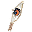 Apple Watch Series (45 mm) / Reloj Ultra de metal con correa colgante de corazón de piel 
