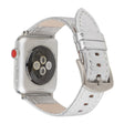 Apple Watch Series 8 (45 mm) / Watch Ultra estilo brillo correa de cuero auténtico 