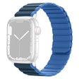 Correa de silicona de doble color Apple Watch Series 8 (45 mm) / Watch Ultra / Verde claro