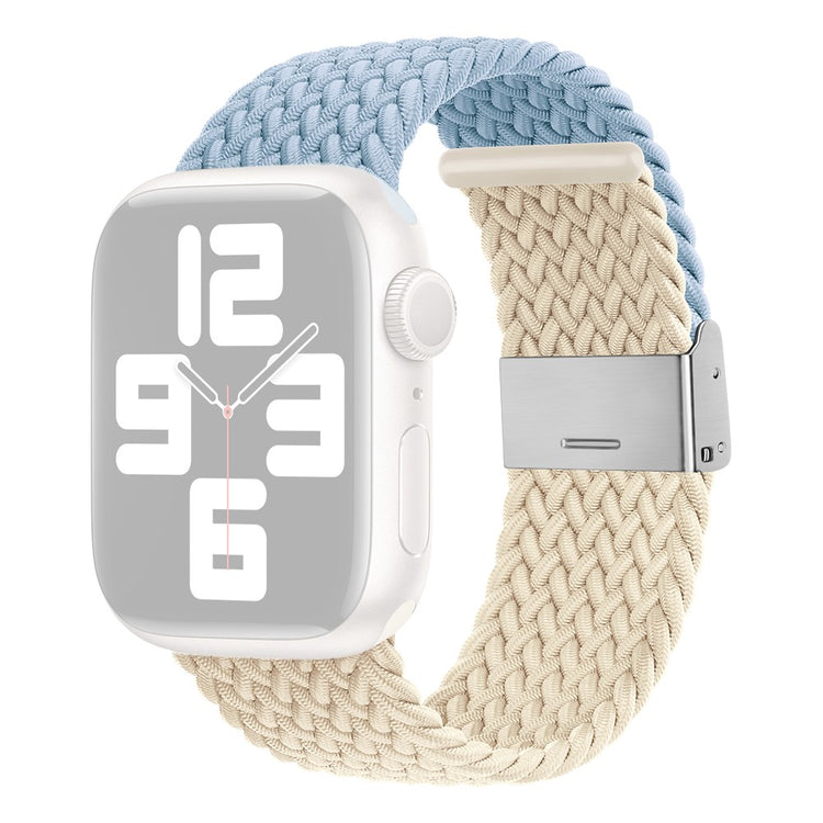 Glimrende Nylon Universal Rem passer til Apple Smartwatch - Blå#serie_16