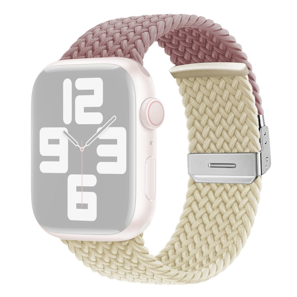 Glimrende Nylon Universal Rem passer til Apple Smartwatch - Lilla#serie_6