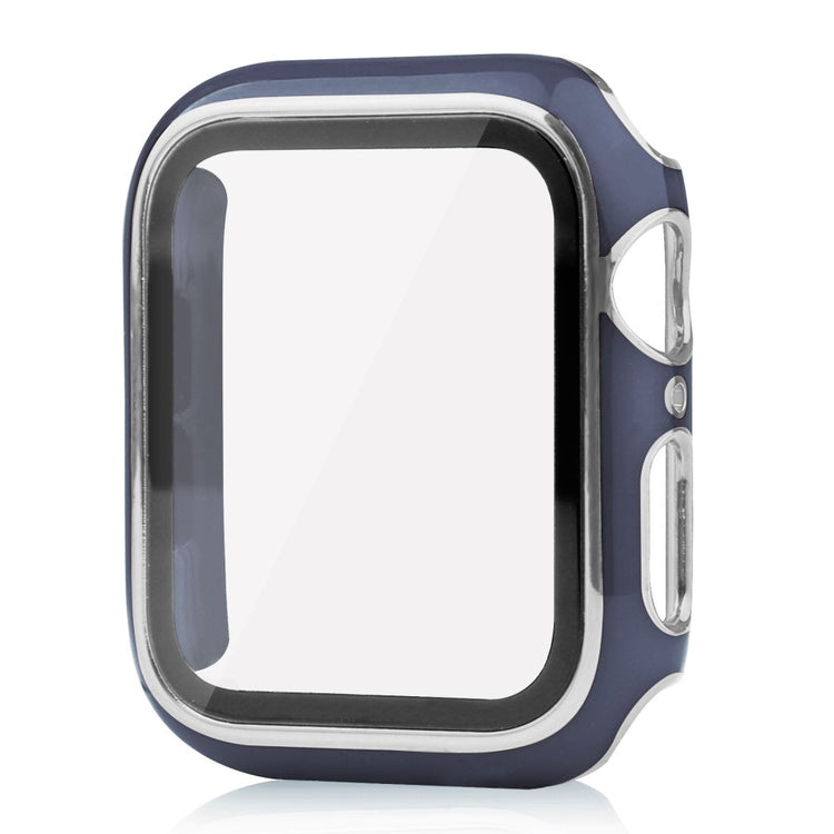 Vildt Fint Universal Apple Cover med Skærmbeskytter i Plastik og Hærdet Glas - Blå#serie_10