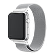 Correa de acero inoxidable milanesa de 42 mm para Apple Watch 